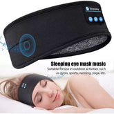 Wireless Bluetooth Music Headband With Built-In Headphones For Sports, Running, Gym, And Sleep – Comfortable Fabric Design With Hands-Free Calling