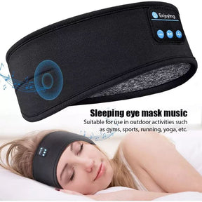 Wireless Bluetooth Music Headband With Built-In Headphones For Sports, Running, Gym, And Sleep – Comfortable Fabric Design With Hands-Free Calling