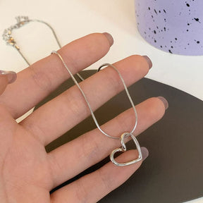 PRJ-183 Hollow Heart Pendant