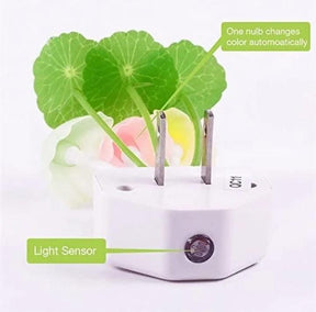 Mushroom Night Light Dusk To Dawn Sensor LED Night Lights Flower Lamp Bedroom Baby Room Lamps For Kids Gifts