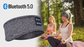 Wireless Bluetooth Music Headband With Built-In Headphones For Sports, Running, Gym, And Sleep – Comfortable Fabric Design With Hands-Free Calling